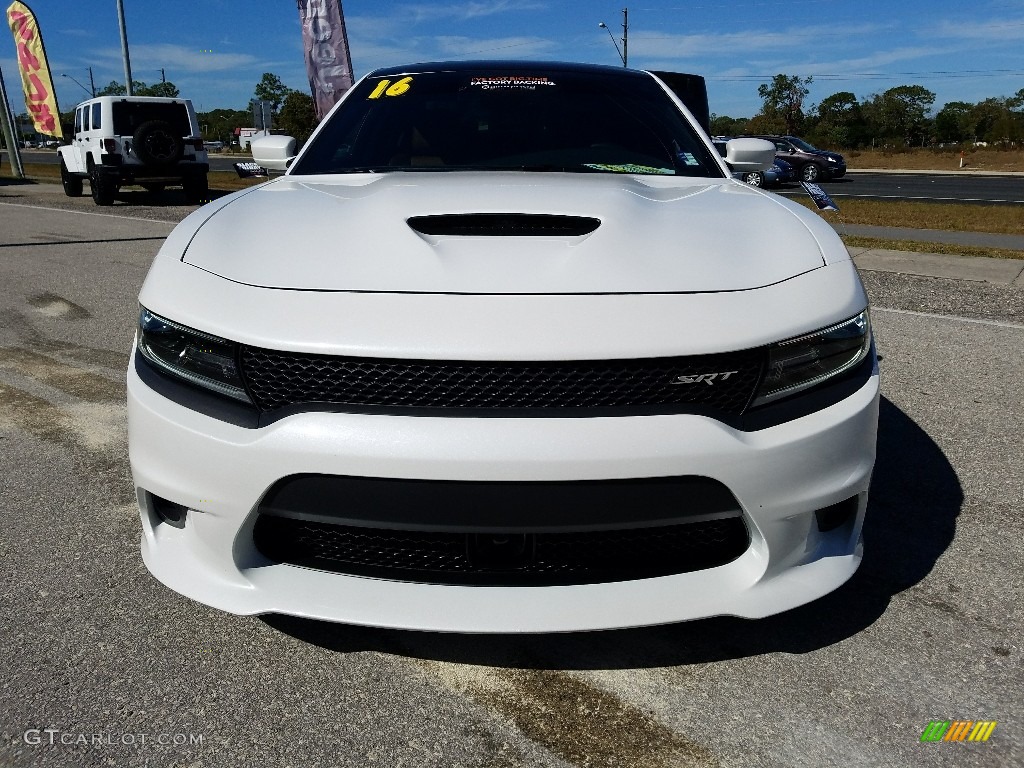 2016 Charger SRT 392 - Bright White / Black/Sepia photo #5