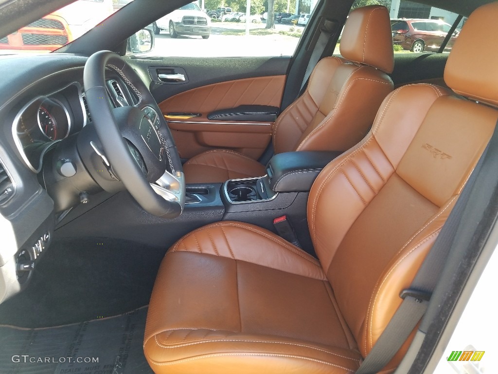 Black/Sepia Interior 2016 Dodge Charger SRT 392 Photo #124000912