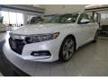 2018 Platinum White Pearl Honda Accord Touring Sedan  photo #1