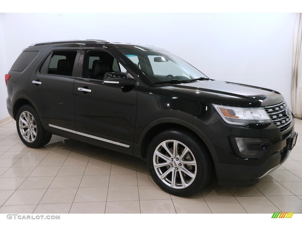 2016 Explorer Limited 4WD - Shadow Black / Ebony Black photo #1