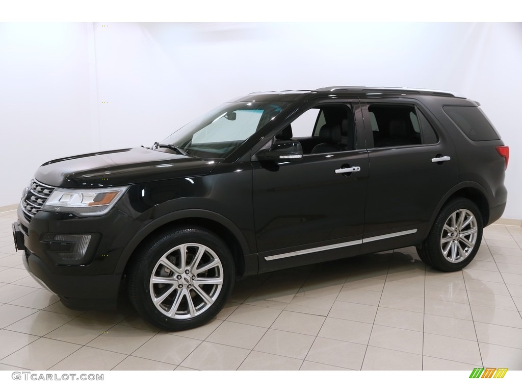 2016 Explorer Limited 4WD - Shadow Black / Ebony Black photo #3