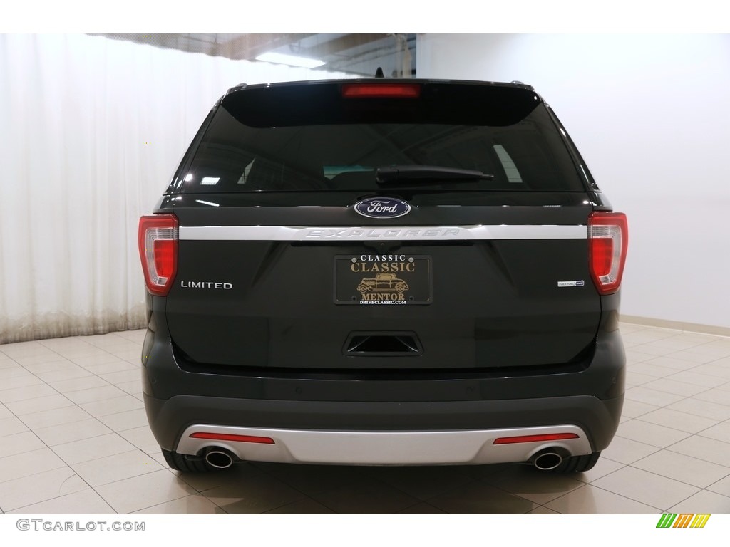 2016 Explorer Limited 4WD - Shadow Black / Ebony Black photo #21