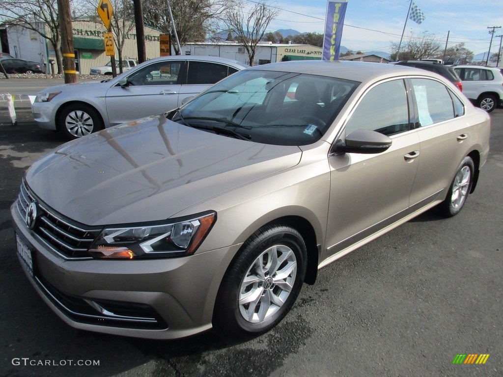 Titanium Beige 2016 Volkswagen Passat S Sedan Exterior Photo #124004761