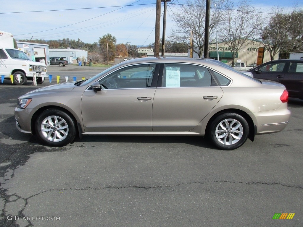 Titanium Beige 2016 Volkswagen Passat S Sedan Exterior Photo #124004797