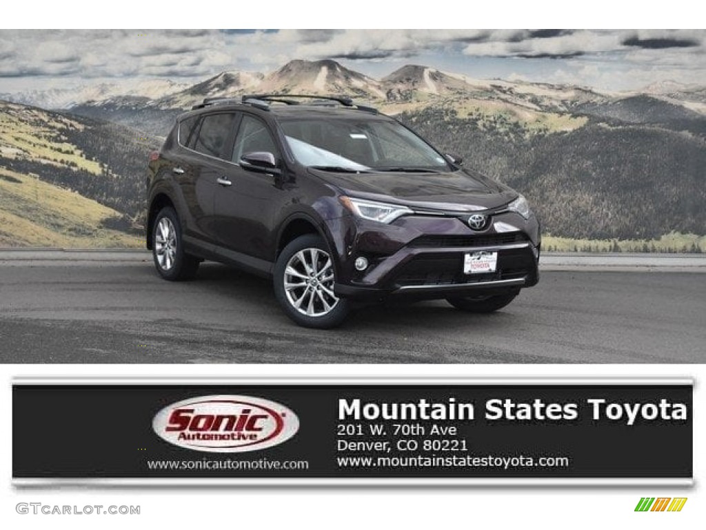 2018 RAV4 Limited AWD - Black / Black photo #1