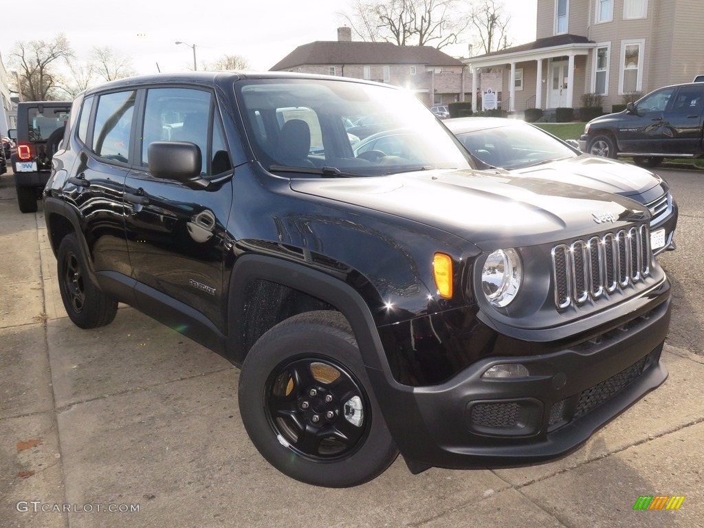 2017 Renegade Sport 4x4 - Black / Black photo #1