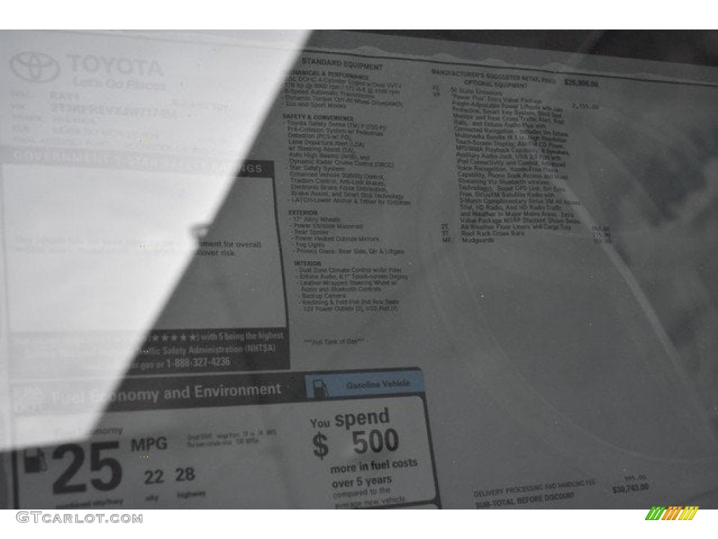 2018 RAV4 XLE AWD - Silver Sky Metallic / Ash photo #10