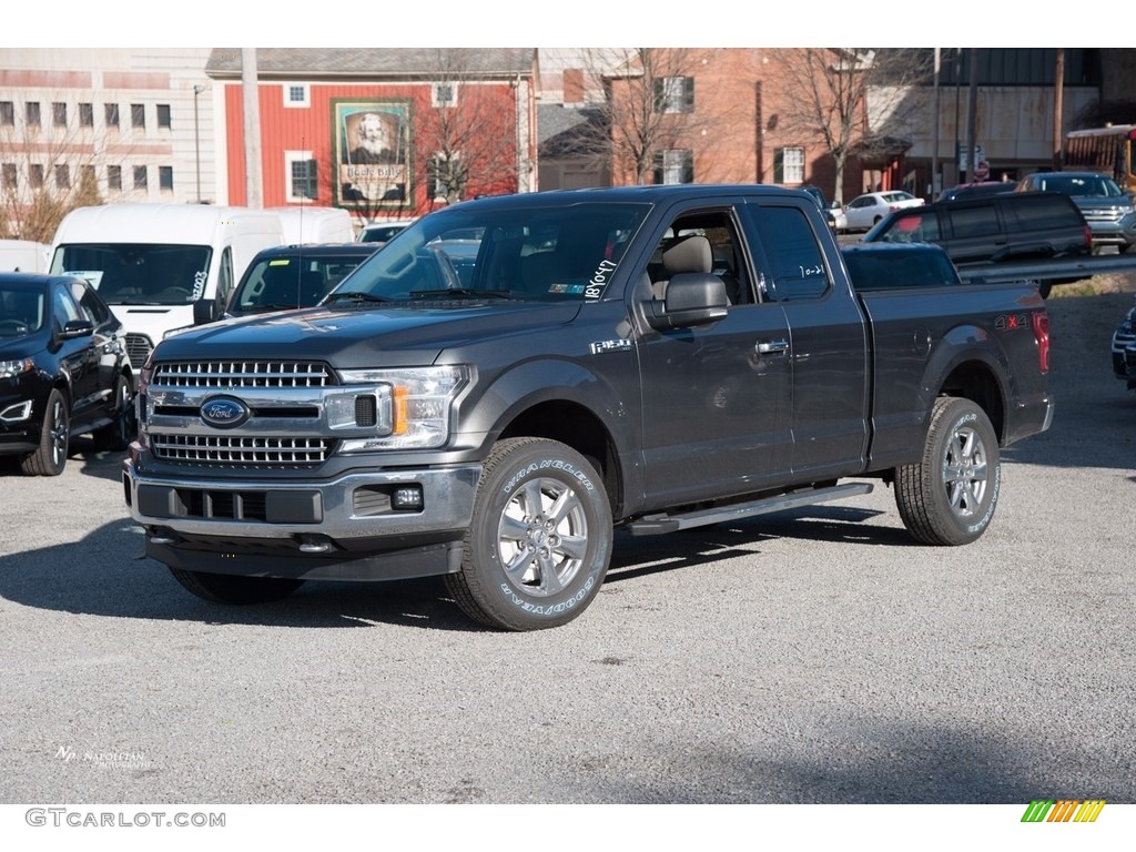 2018 F150 XLT SuperCab 4x4 - Magnetic / Earth Gray photo #1