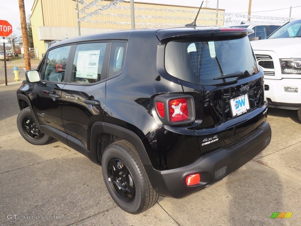 2017 Renegade Sport 4x4 - Black / Black photo #6