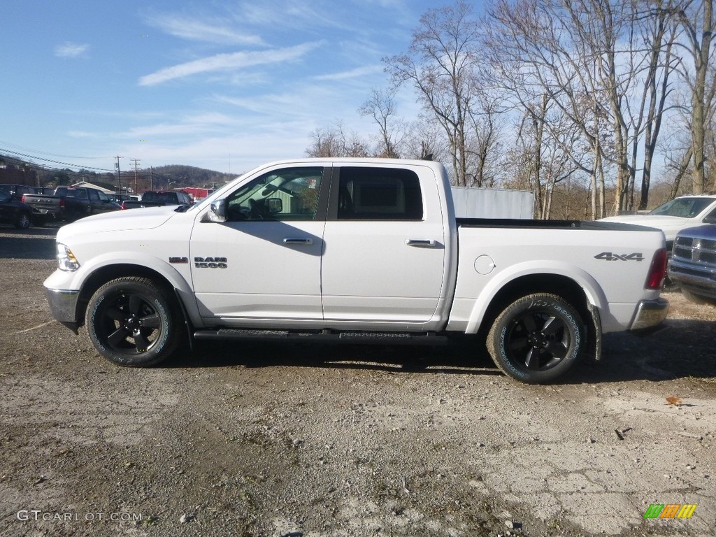 2018 1500 Big Horn Crew Cab 4x4 - Bright White / Black/Diesel Gray photo #2