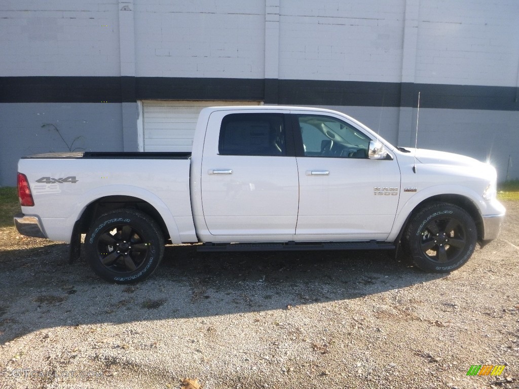 2018 1500 Big Horn Crew Cab 4x4 - Bright White / Black/Diesel Gray photo #6