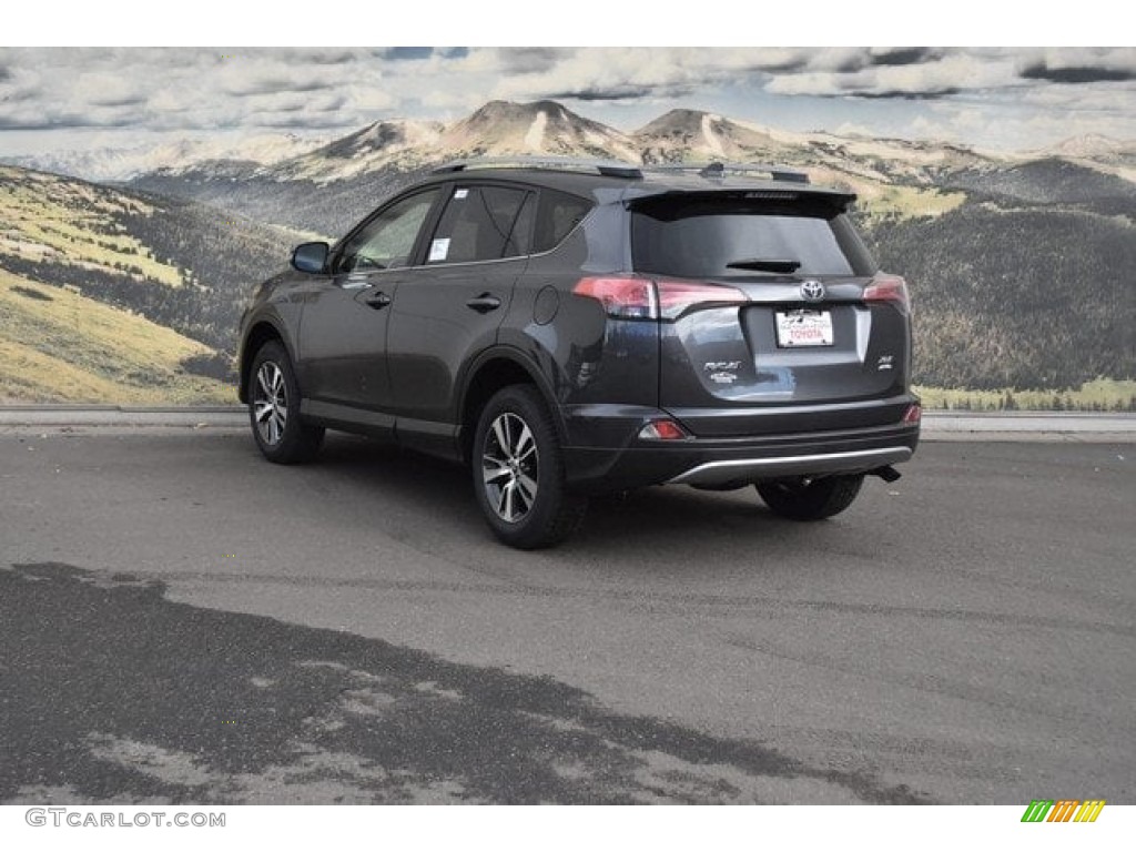 2018 RAV4 XLE AWD - Magnetic Gray Metallic / Black photo #3