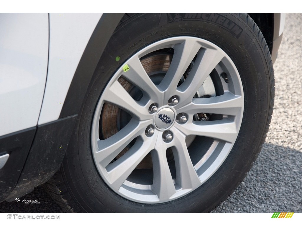 2018 Explorer XLT 4WD - Oxford White / Ebony Black photo #3