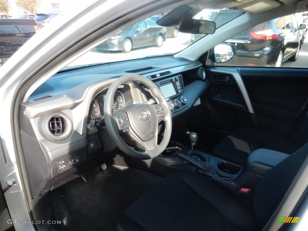 2018 RAV4 LE AWD - Silver Sky Metallic / Black photo #3
