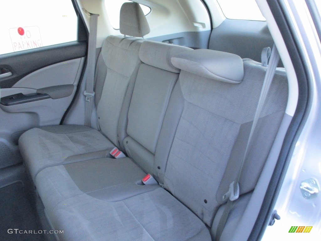 2014 CR-V LX AWD - Alabaster Silver Metallic / Gray photo #12