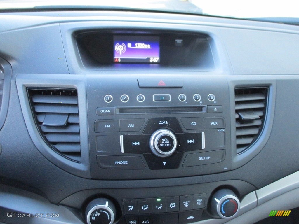 2014 CR-V LX AWD - Alabaster Silver Metallic / Gray photo #15