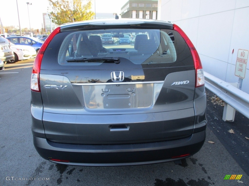 2014 CR-V LX AWD - Polished Metal Metallic / Gray photo #4
