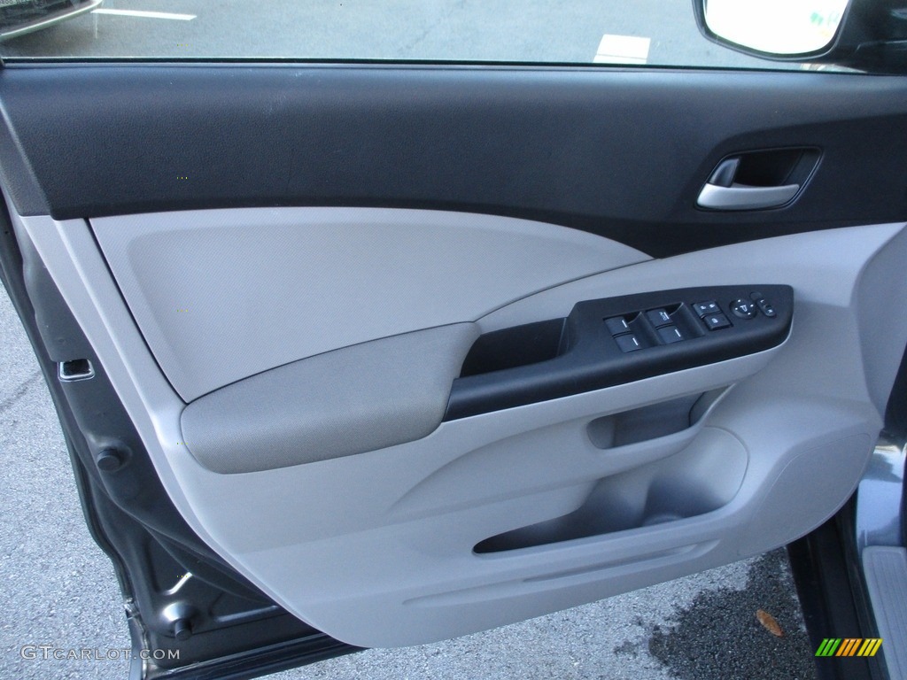 2014 CR-V LX AWD - Polished Metal Metallic / Gray photo #10