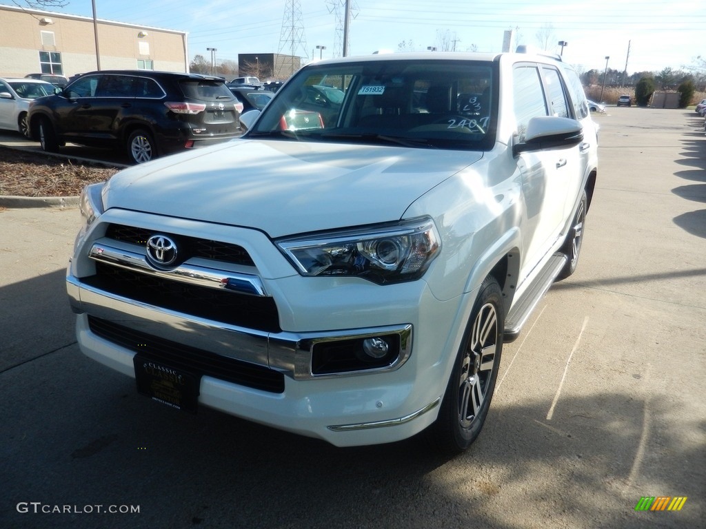 2018 Blizzard White Pearl Toyota 4Runner Limited 4x4 124004635 
