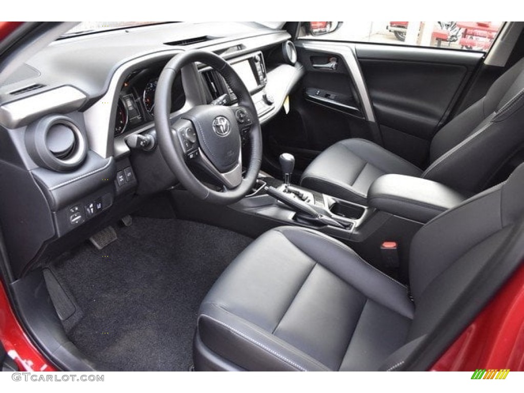 2018 RAV4 Limited AWD - Ruby Flare Pearl / Black photo #5