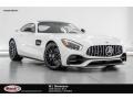 2018 designo Diamond White Metallic Mercedes-Benz AMG GT Coupe  photo #1