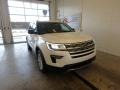 2018 White Platinum Ford Explorer XLT 4WD  photo #1
