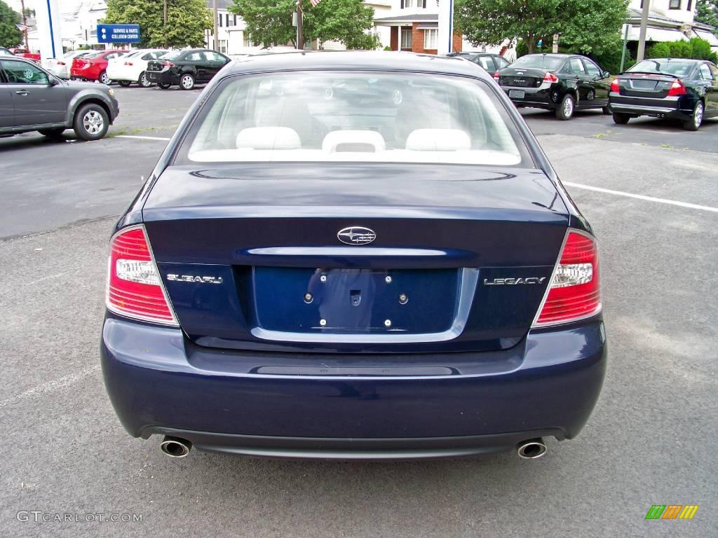 2006 Legacy 2.5i Special Edition Sedan - Regal Blue Pearl / Taupe photo #6