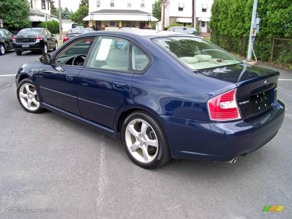 2006 Legacy 2.5i Special Edition Sedan - Regal Blue Pearl / Taupe photo #7
