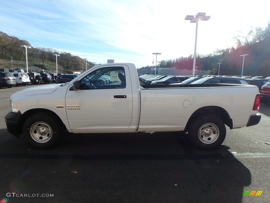 2018 1500 Tradesman Regular Cab - Bright White / Black/Diesel Gray photo #2
