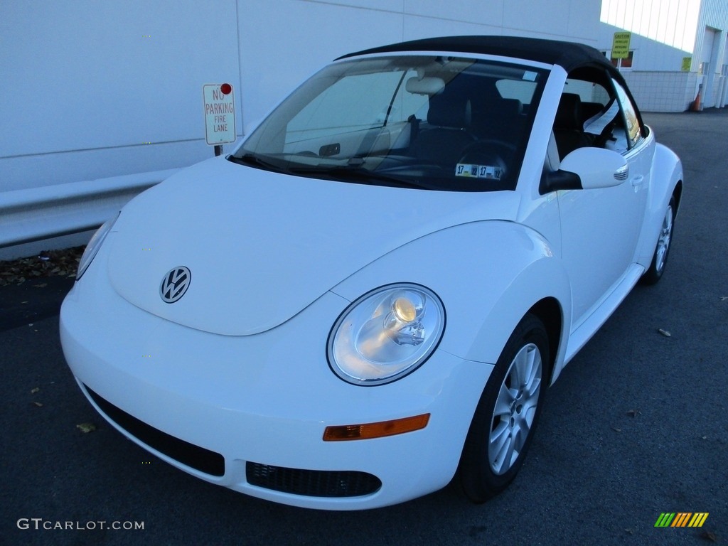 2009 New Beetle 2.5 Convertible - Candy White / Black photo #11