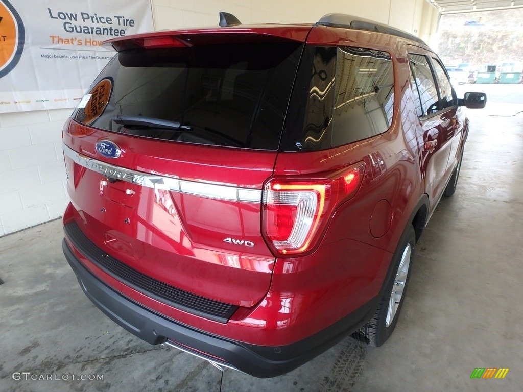 2018 Explorer XLT 4WD - Ruby Red / Ebony Black photo #2