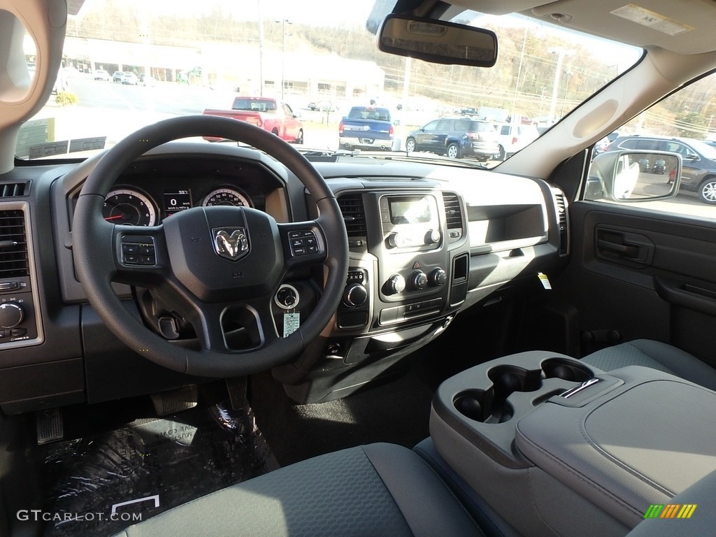 2018 1500 Tradesman Regular Cab - Bright White / Black/Diesel Gray photo #12