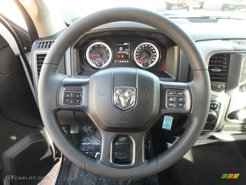 2018 1500 Tradesman Regular Cab - Bright White / Black/Diesel Gray photo #18