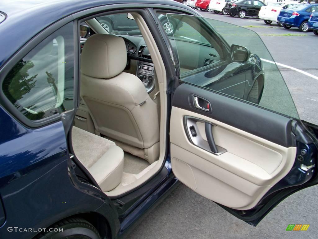 2006 Legacy 2.5i Special Edition Sedan - Regal Blue Pearl / Taupe photo #17