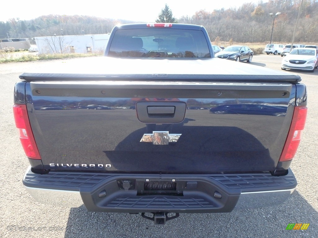 2009 Silverado 1500 LT Extended Cab 4x4 - Imperial Blue Metallic / Ebony photo #11