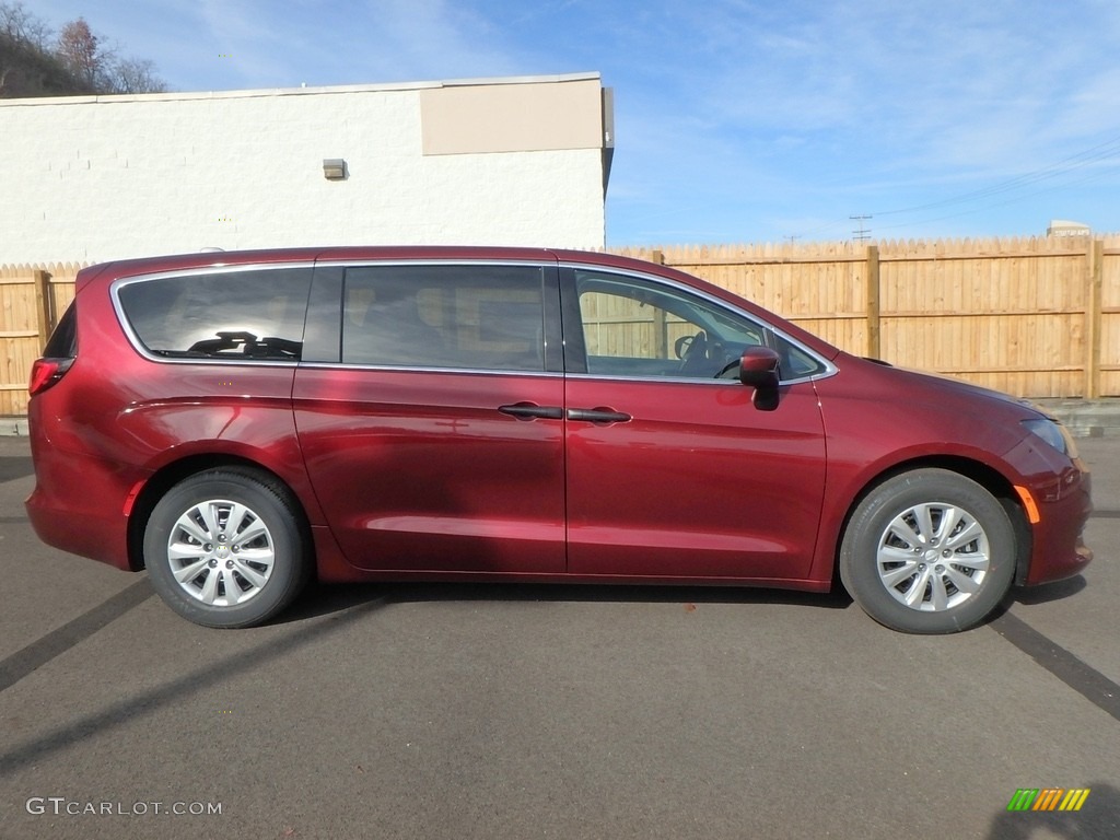 Velvet Red Pearl 2018 Chrysler Pacifica L Exterior Photo #124012546