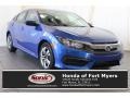 Aegean Blue Metallic - Civic LX Sedan Photo No. 1