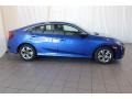 Aegean Blue Metallic 2018 Honda Civic LX Sedan Exterior