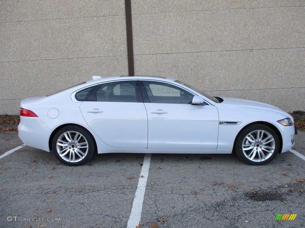 Yulong White Metallic 2018 Jaguar XF Portfolio Exterior Photo #124013971