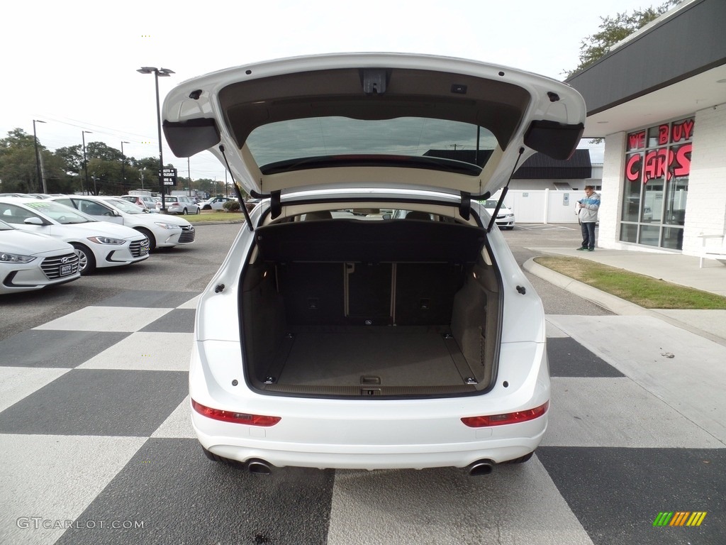 2017 Q5 2.0 TFSI Premium quattro - Glacier White Metallic / Pistachio Beige photo #5