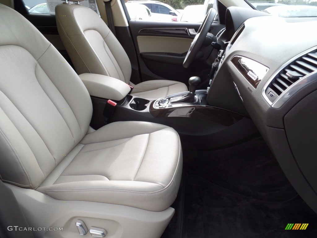 2017 Q5 2.0 TFSI Premium quattro - Glacier White Metallic / Pistachio Beige photo #13