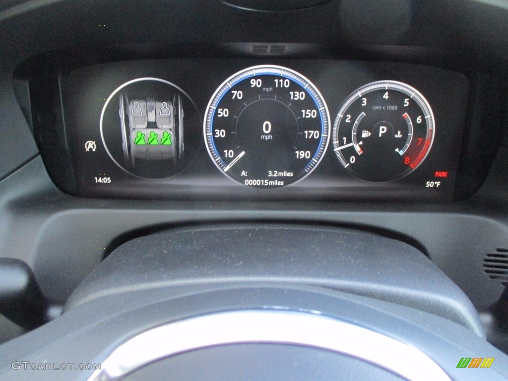 2018 Jaguar XF Portfolio Gauges Photo #124014340