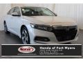 White Orchid Pearl 2018 Honda Accord EX-L Sedan