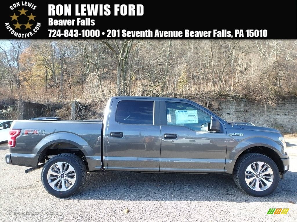 2018 F150 STX SuperCrew 4x4 - Magnetic / Earth Gray photo #1