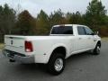 Pearl White - 3500 Laramie Crew Cab 4x4 Dual Rear Wheel Photo No. 6