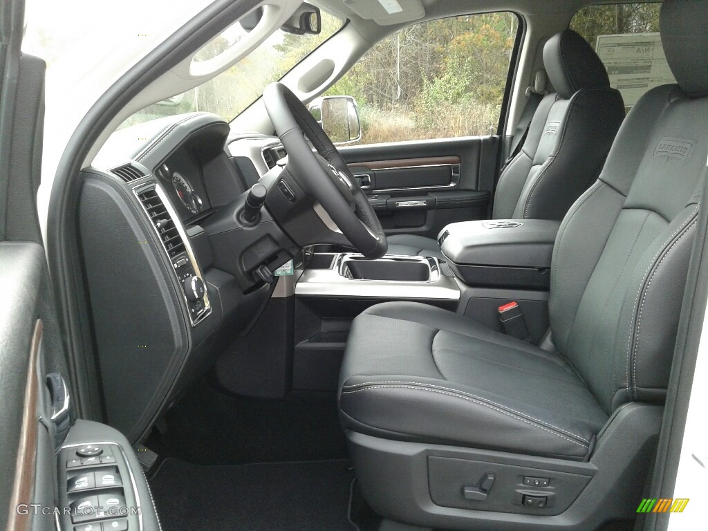 2018 Ram 3500 Laramie Crew Cab 4x4 Dual Rear Wheel Front Seat Photo #124017226