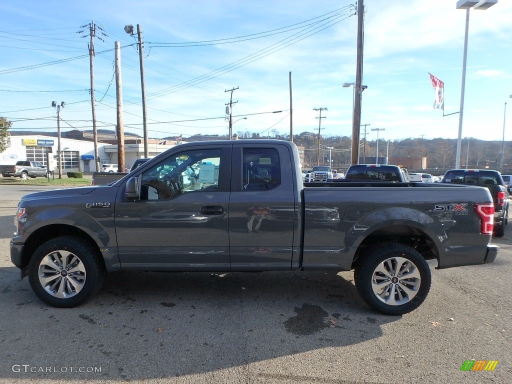 2018 F150 STX SuperCab 4x4 - Lead Foot / Black photo #5