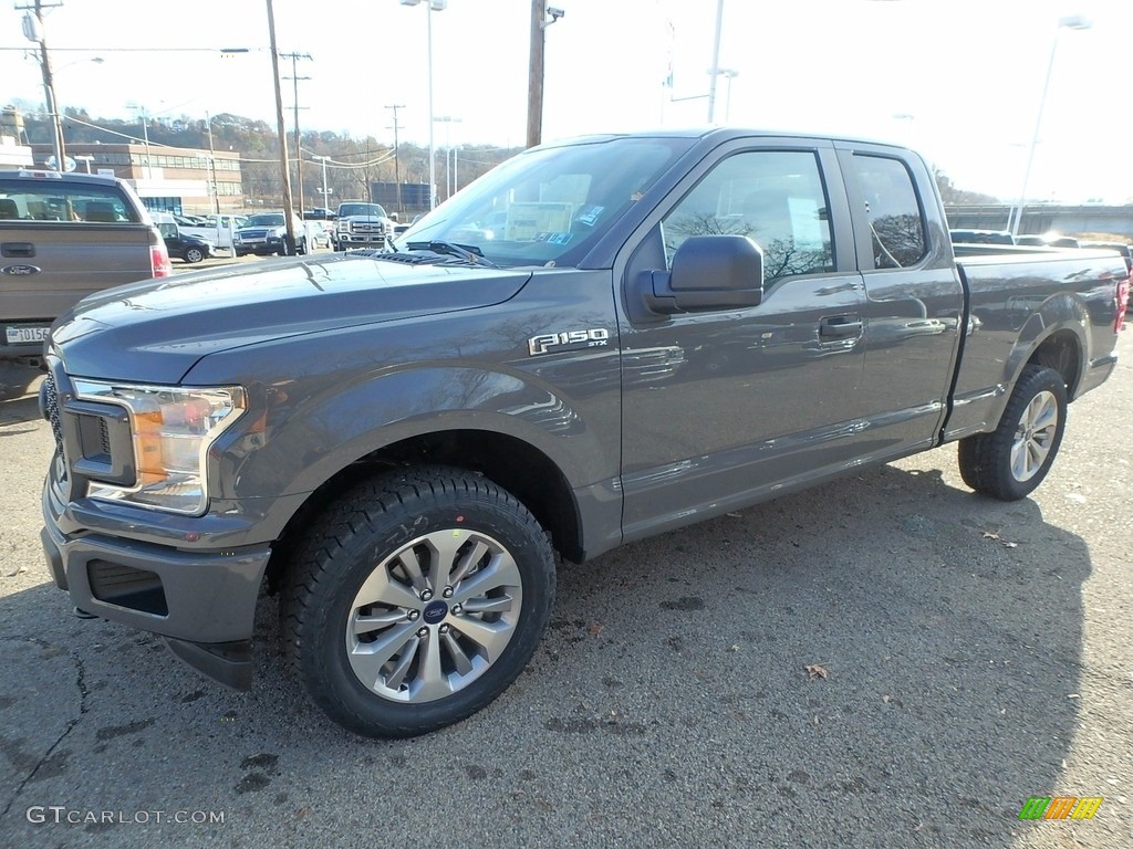 2018 F150 STX SuperCab 4x4 - Lead Foot / Black photo #6