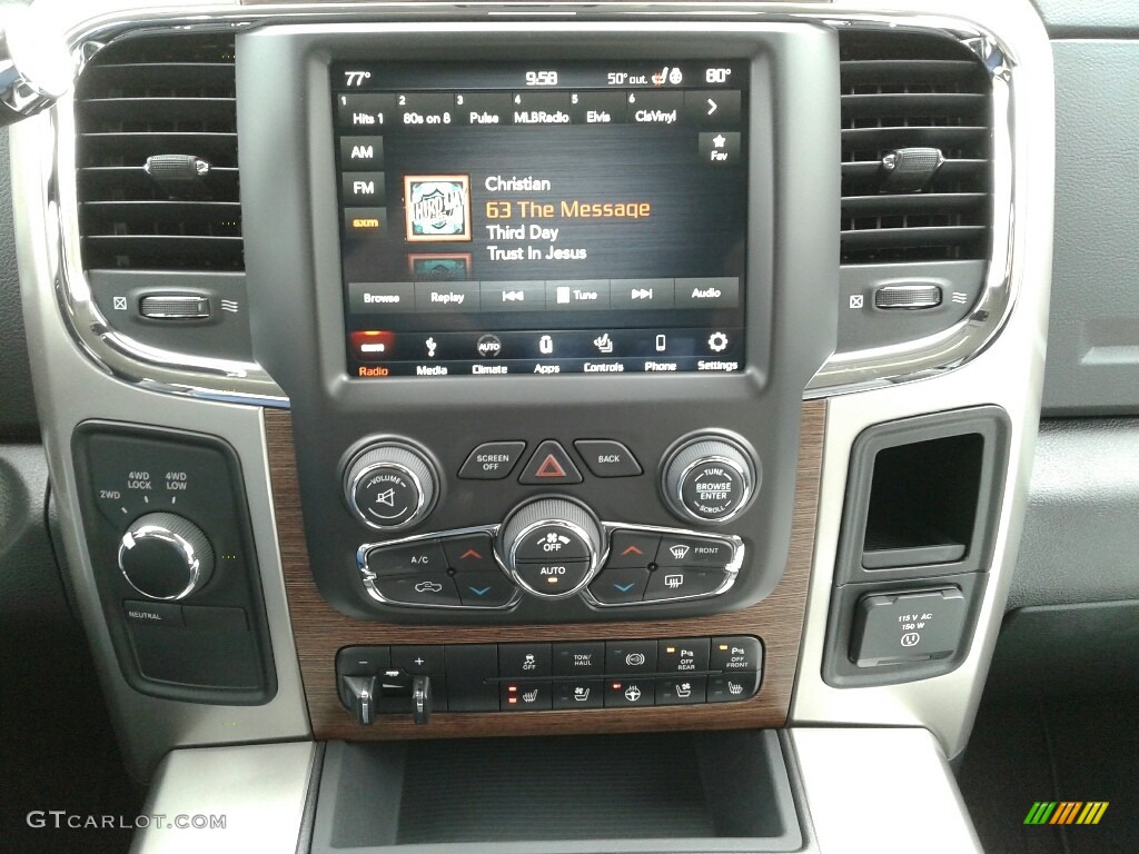 2018 Ram 3500 Laramie Crew Cab 4x4 Dual Rear Wheel Controls Photo #124017556