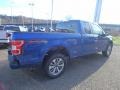 2018 Lightning Blue Ford F150 STX SuperCab 4x4  photo #2